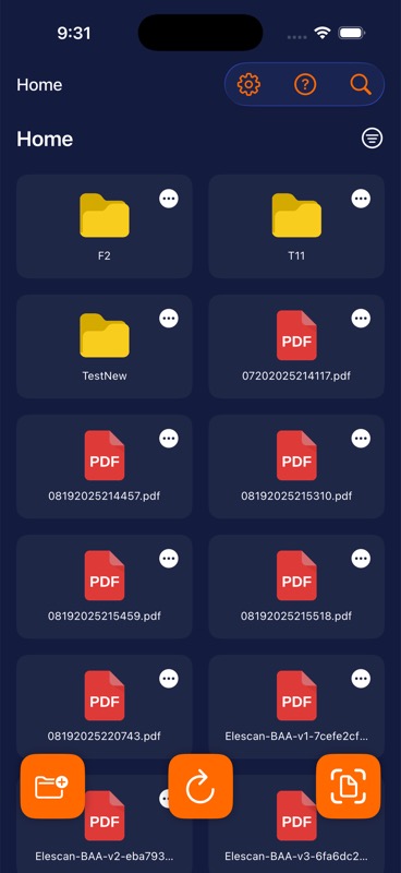 Elescan® document library