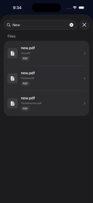 Searching documents in Elescan®